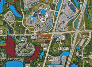 GIS map series for site selection.